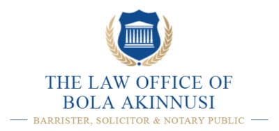 The Law Office of Bola Akinnusi, Barrister, Solicitor & Notary Public